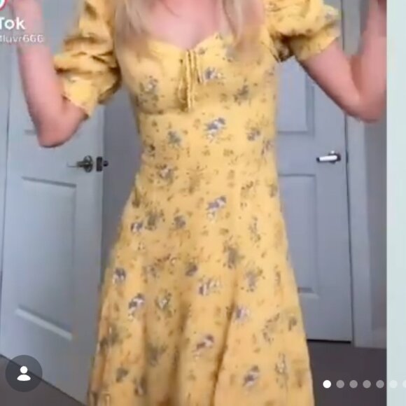 NWOT Reformation Lillet Dress size 4 in Felicity - Picture 3 of 8